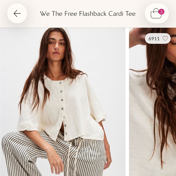 Flashback Cardi Tee - Picture 3 of 3